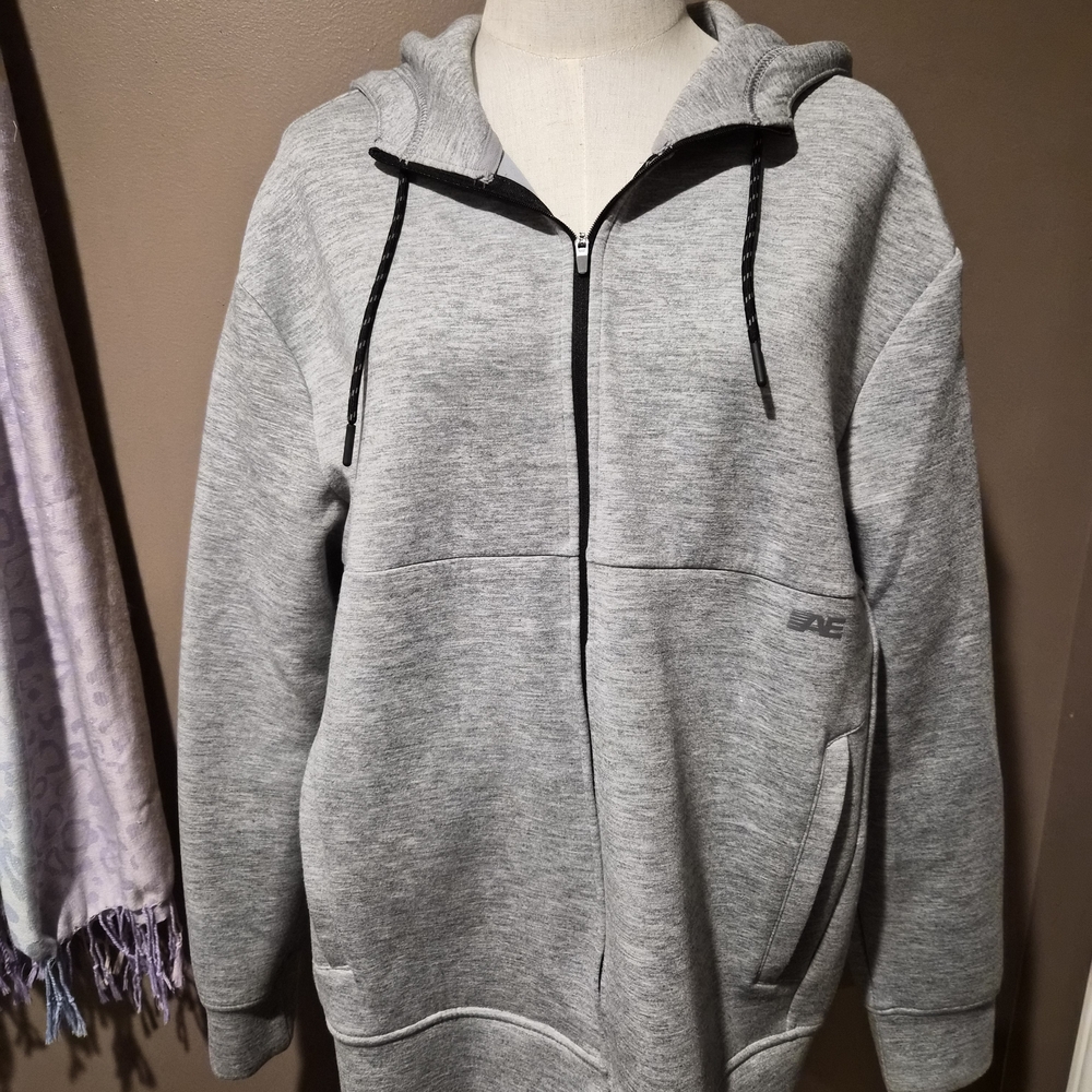 American Eagle Outfitters Light Gray Hoodie